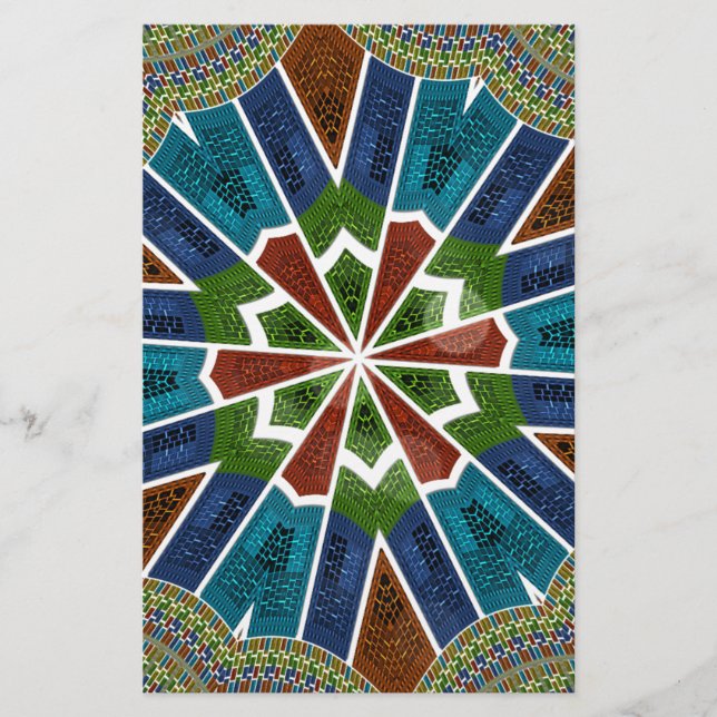 Papeterie Belle Tendance asiatique Textile Design Art (Devant)