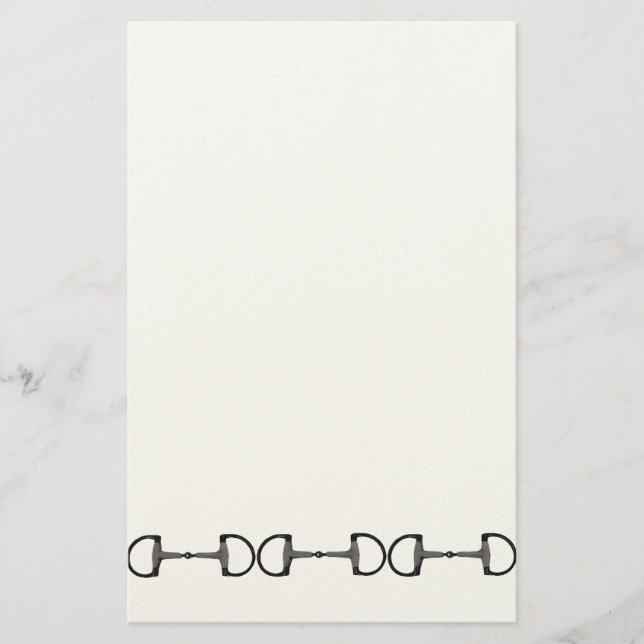 Papeterie Bits équestres (Devant)