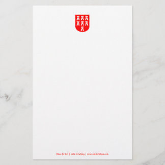 Papeterie Blason des Saxons de Transylvanie
