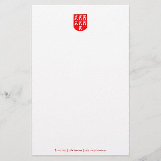 Papeterie Blason des Saxons de Transylvanie (Devant)