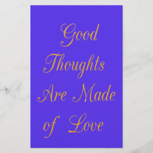 Papeterie Blessful Reflections : Good Thghts of Love