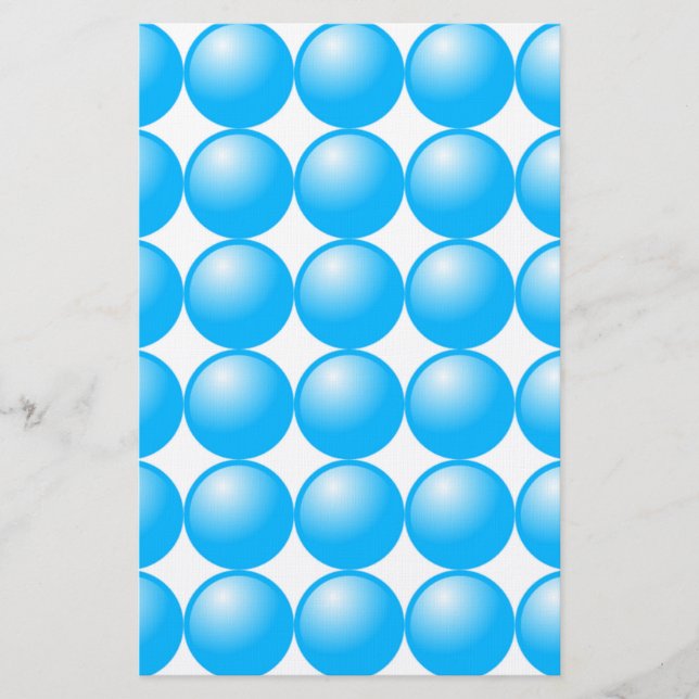 PAPETERIE BLEU BEADS (Devant)