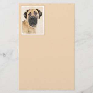 Papeterie Boerboel Peinture - Cute Original Chien Art