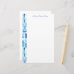 Papeterie Bordure de typographie de Merci multilingue mariag