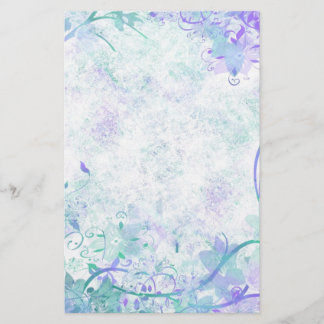 Papeterie Bordure florale soignée