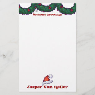 Papeterie Boughs de Holly