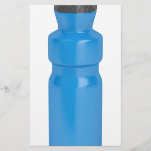 Papeterie Bouteille en plastique bleue