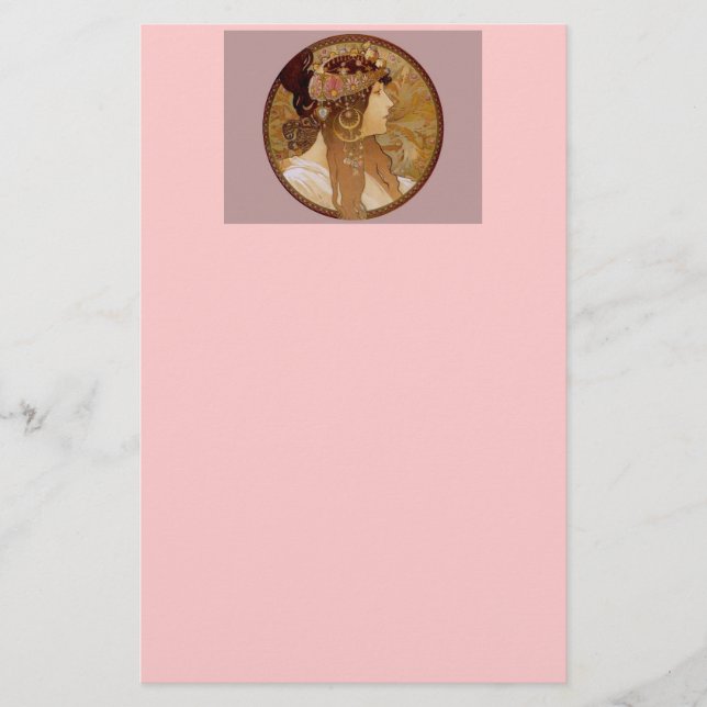 Papeterie Brunette byzantine, 1897 (Devant)