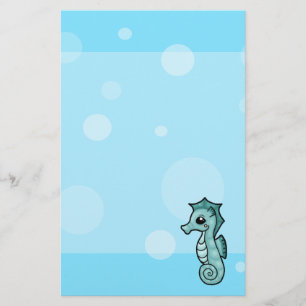 Papeterie Bulle de Little Seahorse stationnaire