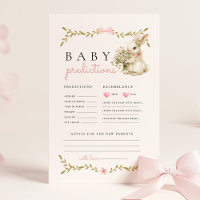 Bunny Baby shower Jeu Prédictions et conseils