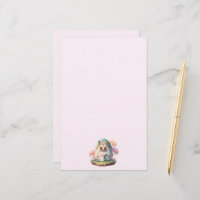 Bunny Rose & Oeuf Formé Maison Kawaii Style