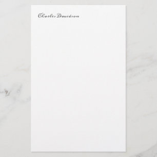 Papeterie Calligraphie moderne minimaliste professionnelle s
