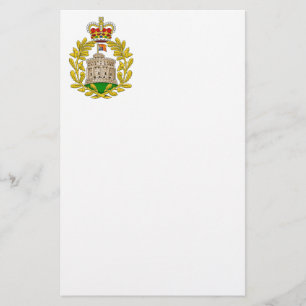 Papeterie Chambre du manteau de Windsor des bras royal