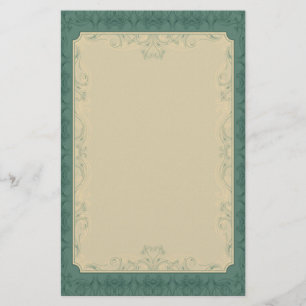 Papeterie Champagne Art déco Mariage vert émeraude
