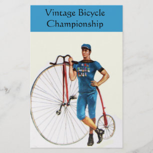 Papeterie Championnat vintage de vélo