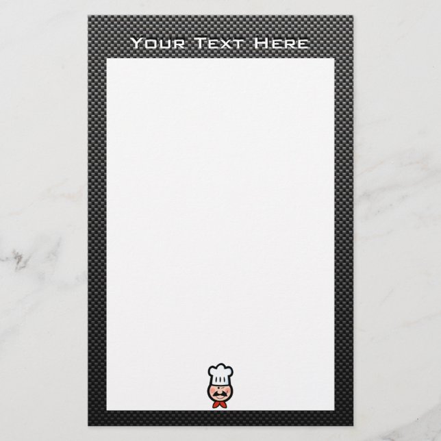 Papeterie Chef élégant (Devant)