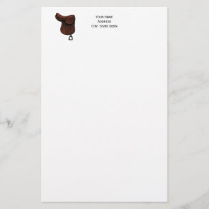 Papeterie Chevaux - Preppy Equestrio couleur de selle