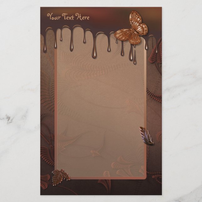 Papeterie Chocolat doux (Devant)