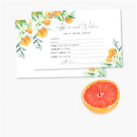 Citrus - conseils et voeux nuptiale douche