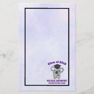 Papeterie Classe de 20xx Cute Koala Ours dans la casquette d
