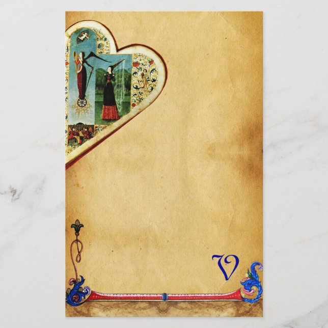 Papeterie COEUR FORTUNE ET L'ALLÉGATION AMOUREUSE Saint-Vale (Devant)