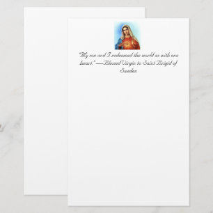 Papeterie Coeur immaculé de Marie et Coeur sacré de Jésus