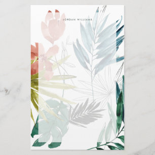 Papeterie Composition tropicale