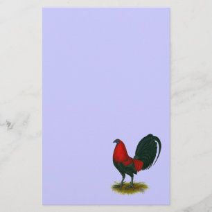 Papeterie Coq américain : Brun Rouge