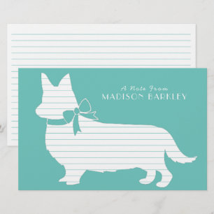 Papeterie Corgi Puppy Chien Pembroke Welsh Stationery