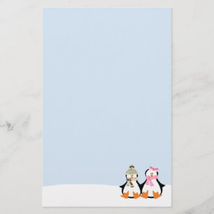 Papeterie Couples militaires de pingouin