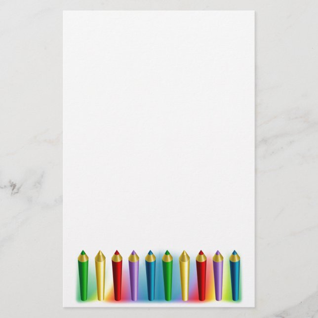 Papeterie Crayons de couleur (Devant)