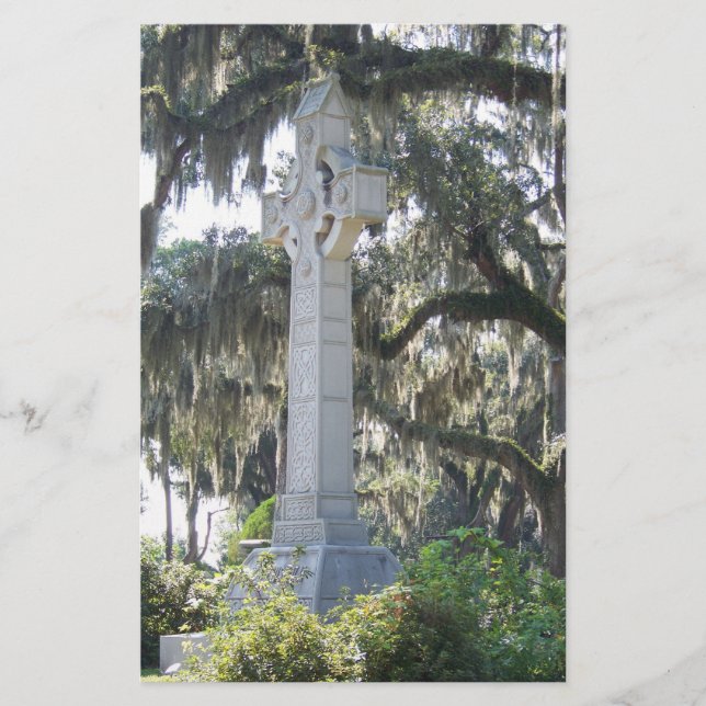 Papeterie Croix celtique de Savannah (Devant)