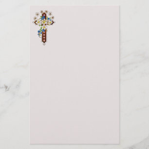 Papeterie Croix Et Fleurs
