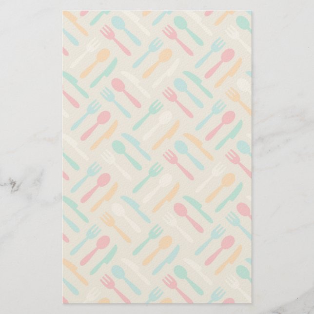 Papeterie Cuisine motif 3 (Devant)