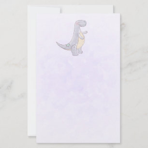 Papeterie Cute Gray Tyrannosaure Rex Dinosaur Toy