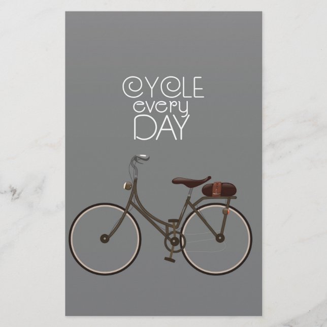 Papeterie Cycle tous les jours. (Devant)