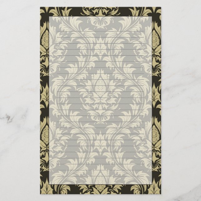 Papeterie Damask arrière - plan (Devant)
