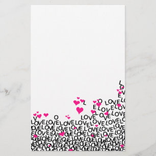 Papeterie d'amour de Saint-Valentin