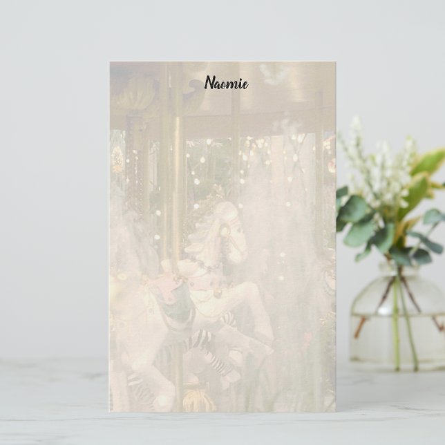 Papeterie de carrousel d'Imaginaire (Créateur téléchargé)