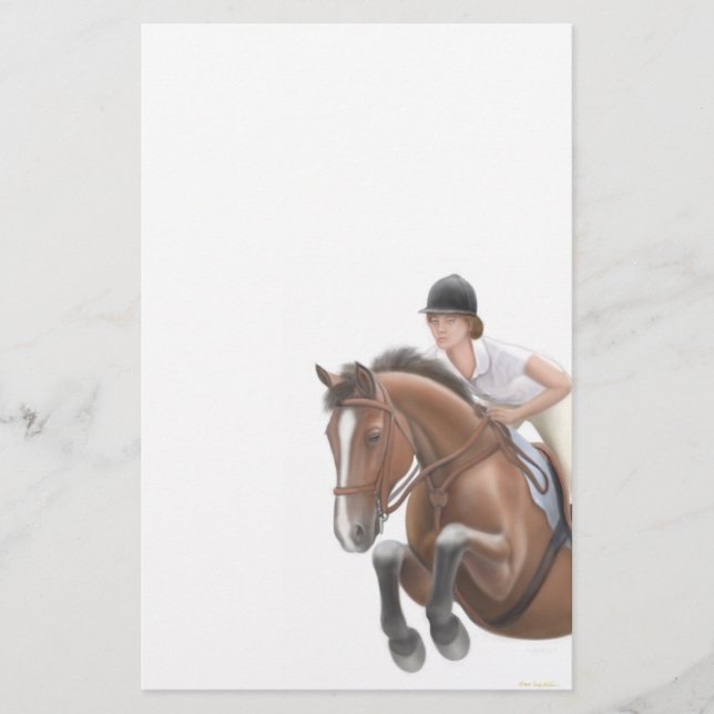 Papeterie de cheval de pullover (Devant)