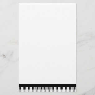 Papeterie de clavier de piano