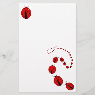 Papeterie de coccinelle