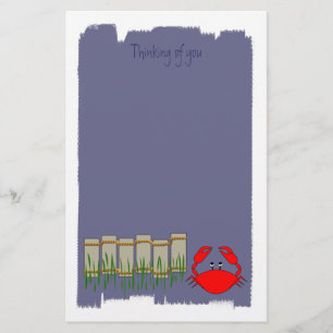 Papeterie de crabe de plage