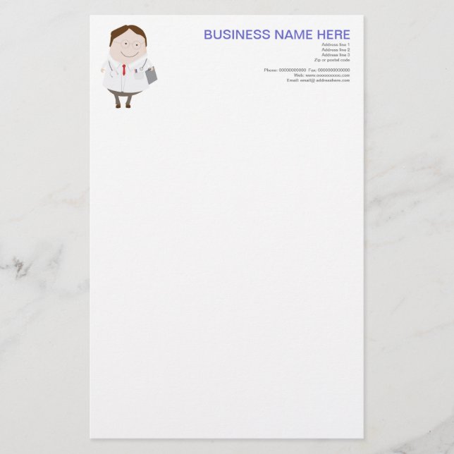 papeterie de docteur (Devant)