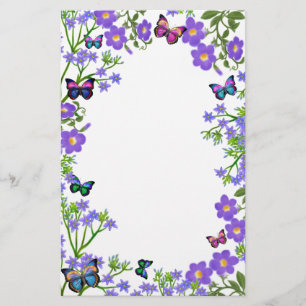 Papeterie de jardin de papillon