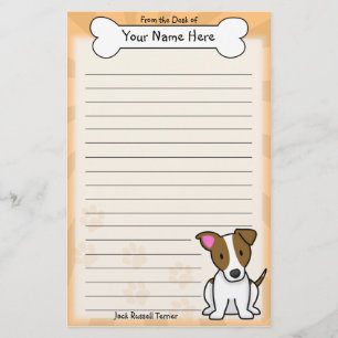 Papeterie de Kawaii Jack Russell Terrier