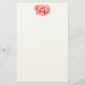 Papeterie de l'initiale "G"