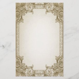 Papeterie Défilés feuille - Brown