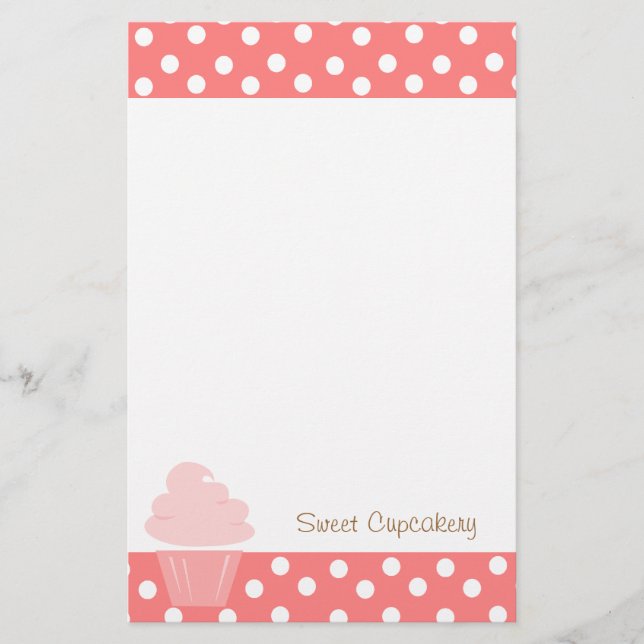 Papeterie Des Cupcakes Qui Se Façonnent Bien (Devant)