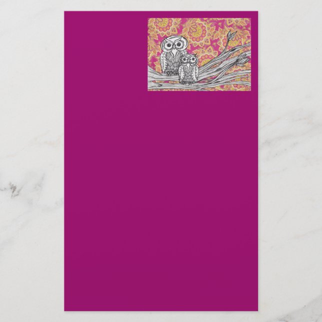 Papeterie des hiboux 36 (Devant)